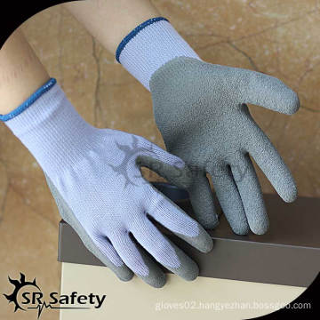 SRSAFETY 10G CE latex coated working glove /latex work gloves
